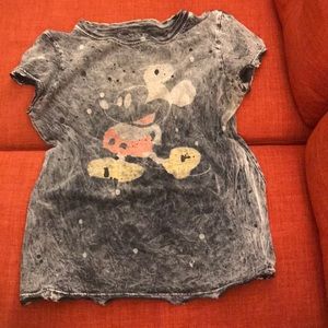 Disney Couture Acid wash Disney T-shirt